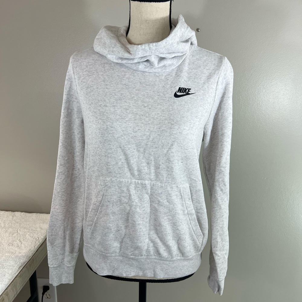 Grey women’s Nike hoodie